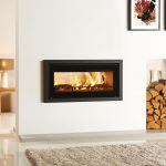 Stovax Riva Studio 2 Duplex with profil frame flipped