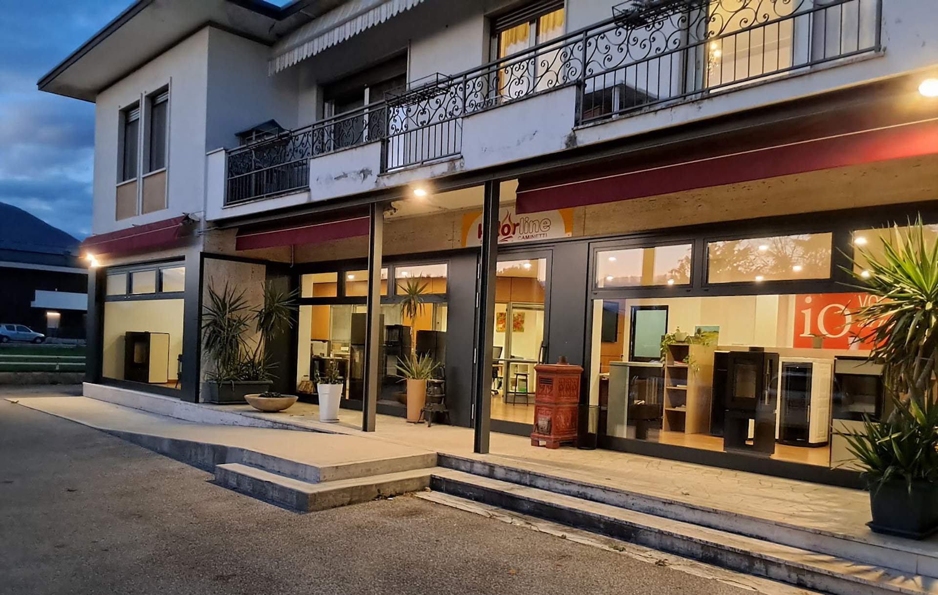 Stufe a pellet caminetti a legna barbecue Vicenza Thiene