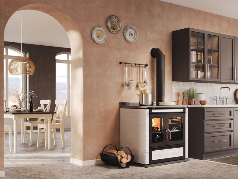 Legna 1 Stufa a legna per Cucinare