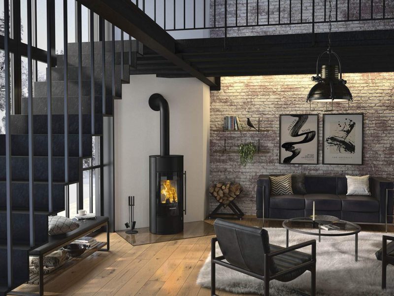 Home 2 15 Stufa Legna moderna Kalorline Zanè Vicenza